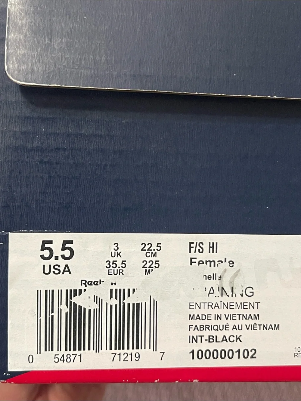 Reebok Black High-Top Women's Sneakers